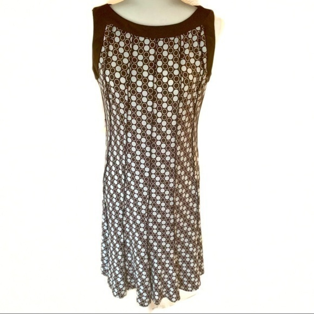 Sandra Darren 8 Petite Sleeveless A-Line Dress